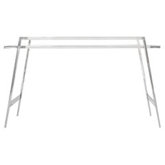 Ben Soleimani Palisade Console Table - Polished Nickel