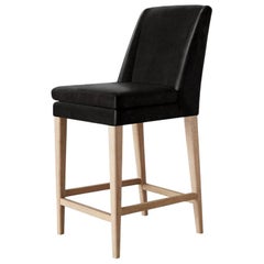 Ben Soleimani Pomona Bar Stool in Saddle - Chocolate