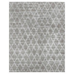 Ben Soleimani Rama Rug– Hand-knotted Plush Viscose Fog 10
x14
