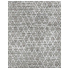 Ben Soleimani Rama Rug– Hand-knotted Plush Viscose Fog 12
x15
