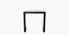 Ben Soleimani Roseau Side Table - Antique Brass