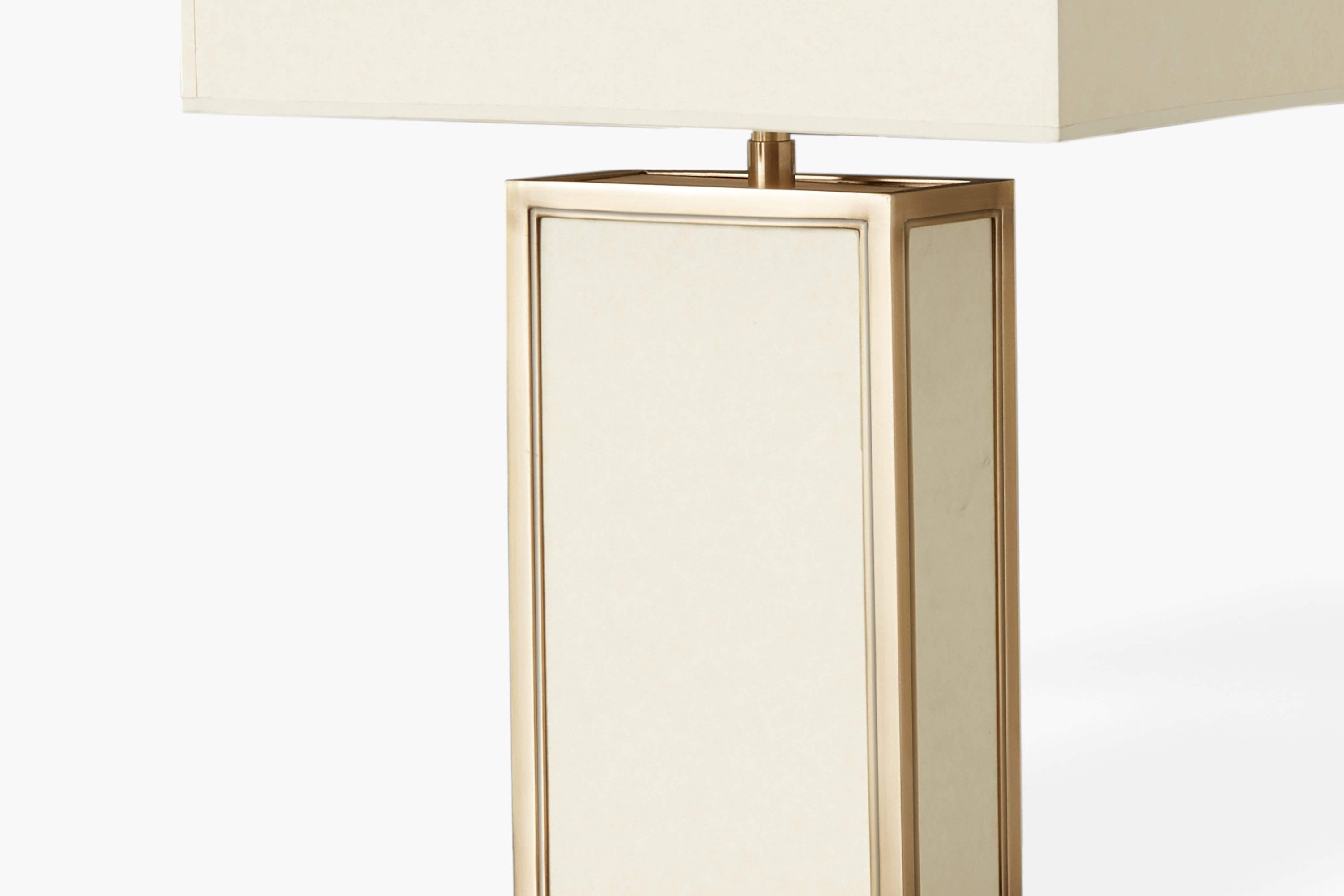 Modern Ben Soleimani Small Ivar Table Lamp – Brass For Sale