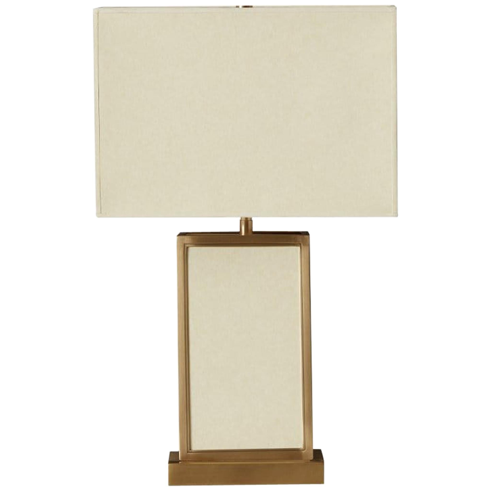 Ben Soleimani Small Ivar Table Lamp – Brass For Sale