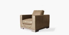 Ben Soleimani Sussex Upholstered Lounge Chair – Italian Leather
