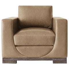 Ben Soleimani Sussex Upholstered Lounge Chair – Italian Leather