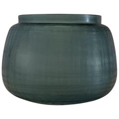 Ben Soleimani Tarro Handblown Vase in Ocean Blue - Small