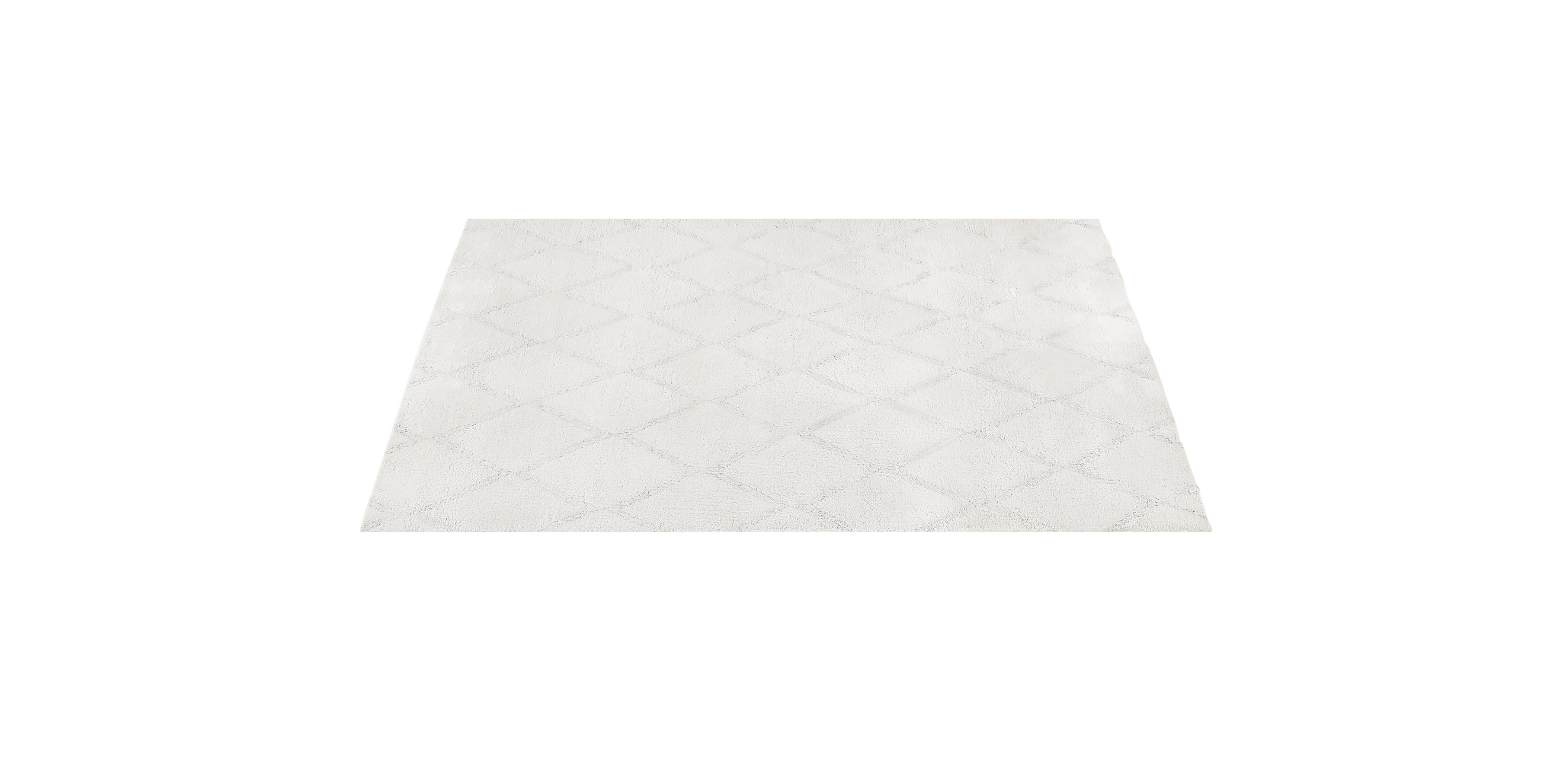 For Sale: White (Trattino White/Silver) Ben Soleimani Trattino Rug 12'x15' 2