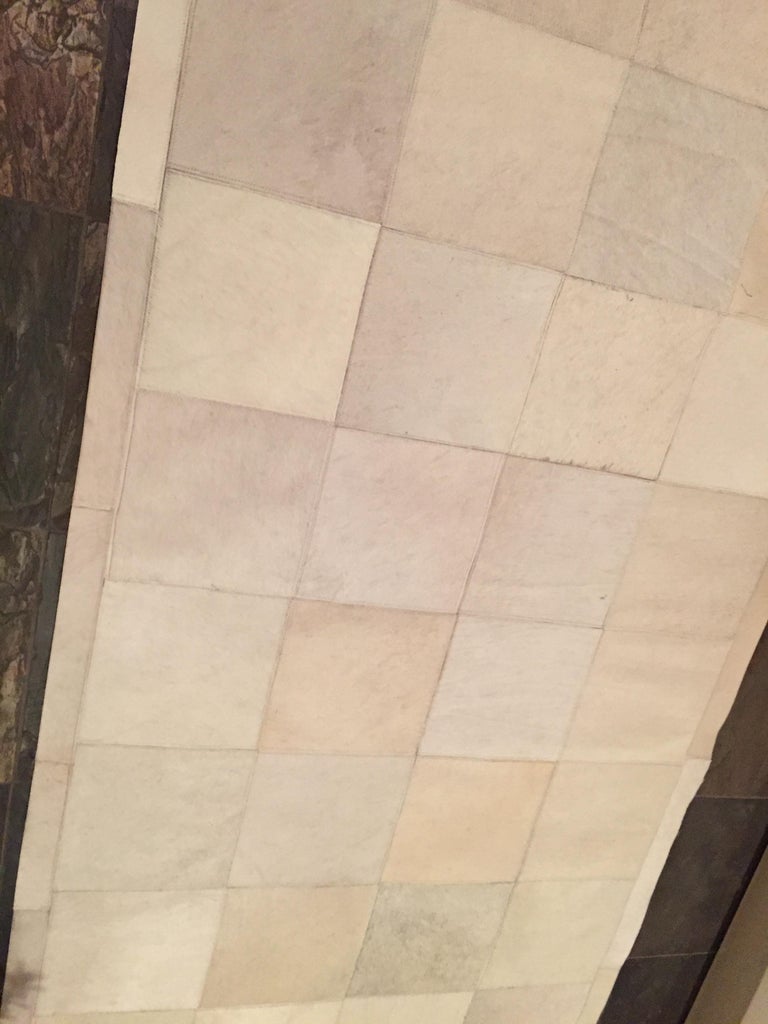 Restoration Hardware Cowhide Runner in Ivory by Ben Soleimeni 2 x8 For