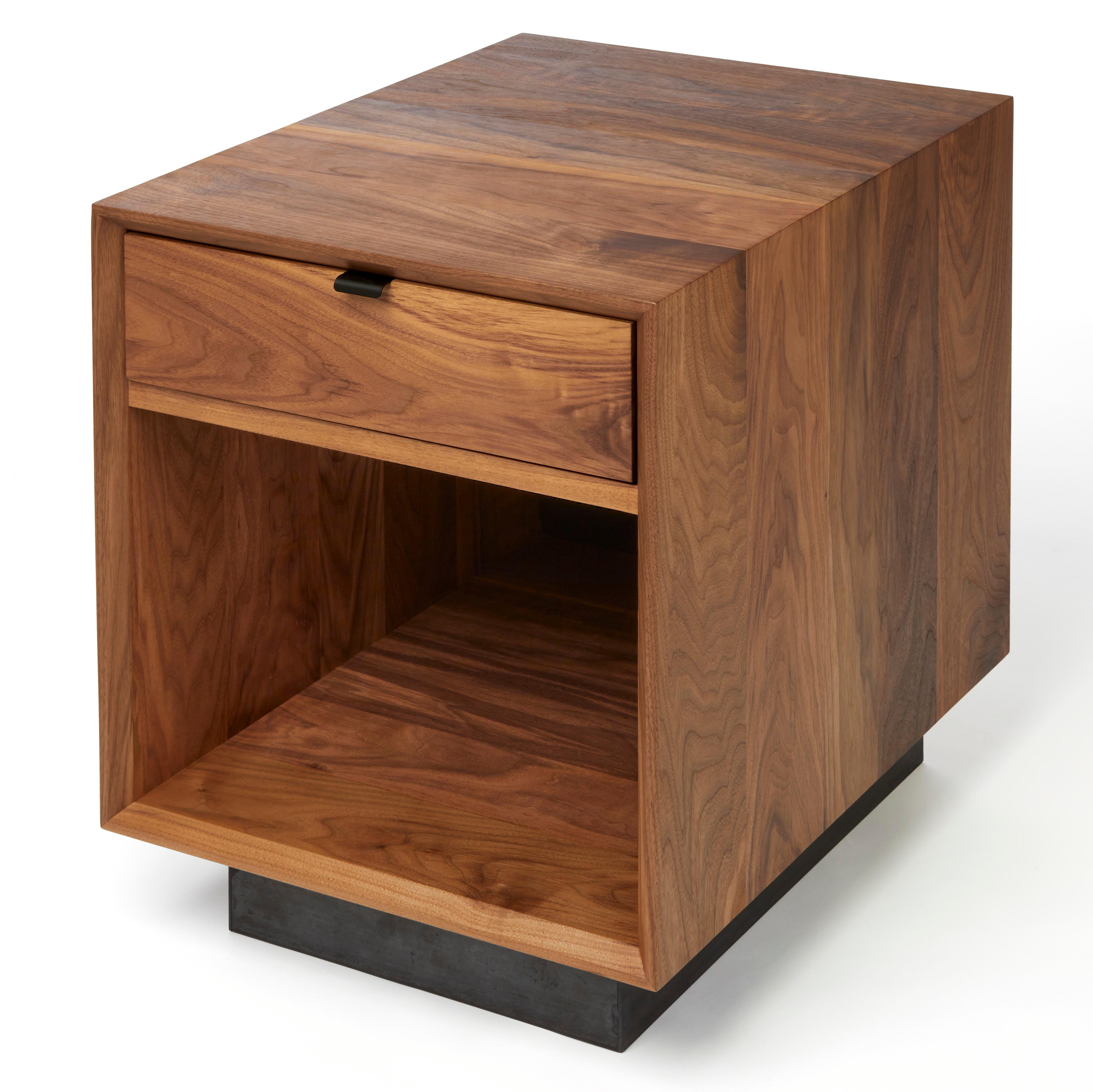 The Ben Walnut Nightstand by Autonomous Furniture: a sleek and sophisticated addition to your bedroom sanctuary, meticulously crafted to marry timeless elegance with contemporary design.

Designed by Kirk Van Ludwig, and crafted from the finest