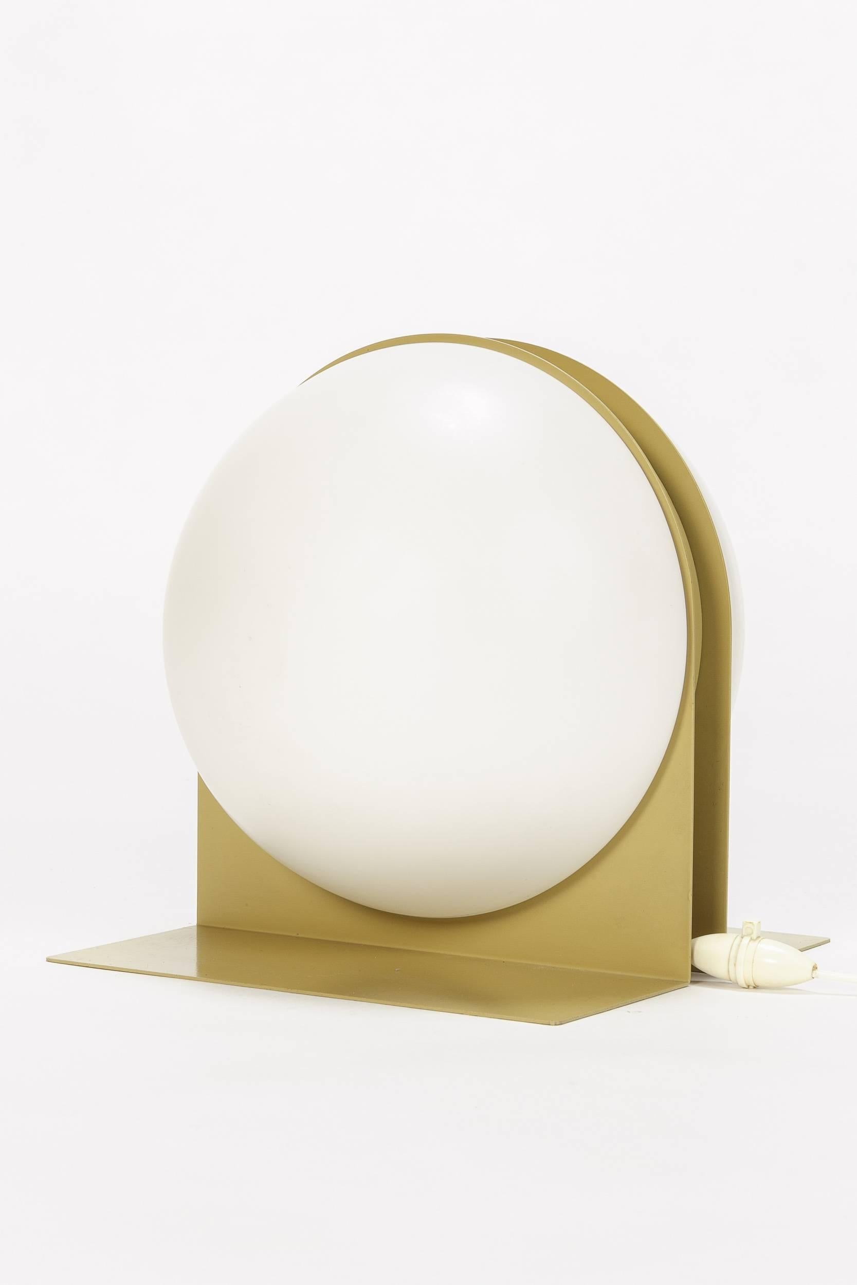 Mid-Century Modern Lampe de bureau Ben Swildens pour Verre 10445 Lumière, 1970 en vente