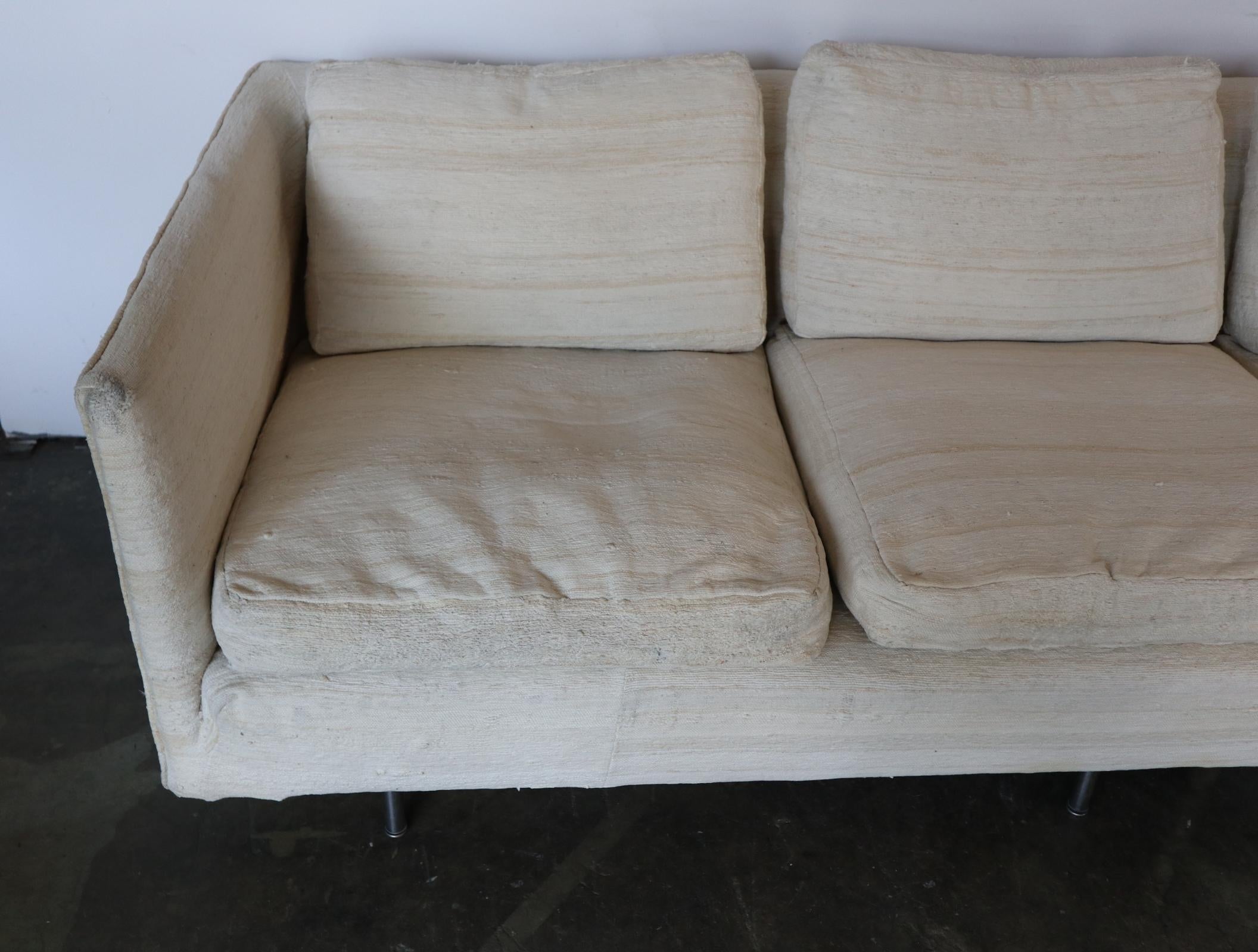 Ben Thompson for Design Research Mid-Century Modern Sofa In Fair Condition In Brooklyn, NY