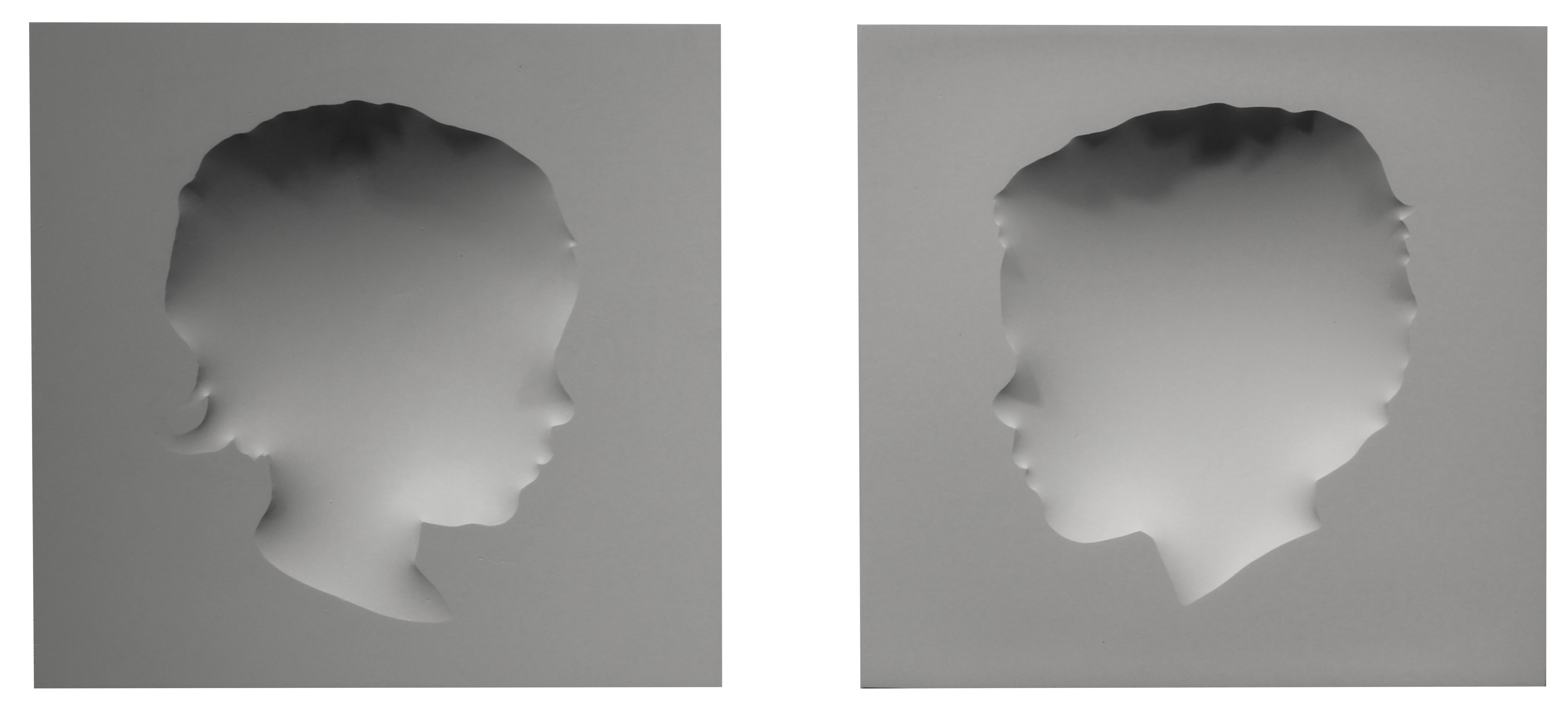 Custom Silhouette Portraiture - Sculpture by Ben Watkins