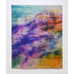 August 24, 2023 (Ondas de Luz) Ink on Chromatography Paper, 2024