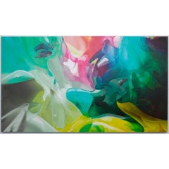 C10H22O7 + C10H16 + C18H32O2, Olio su tela di Ben Weiner, 2011