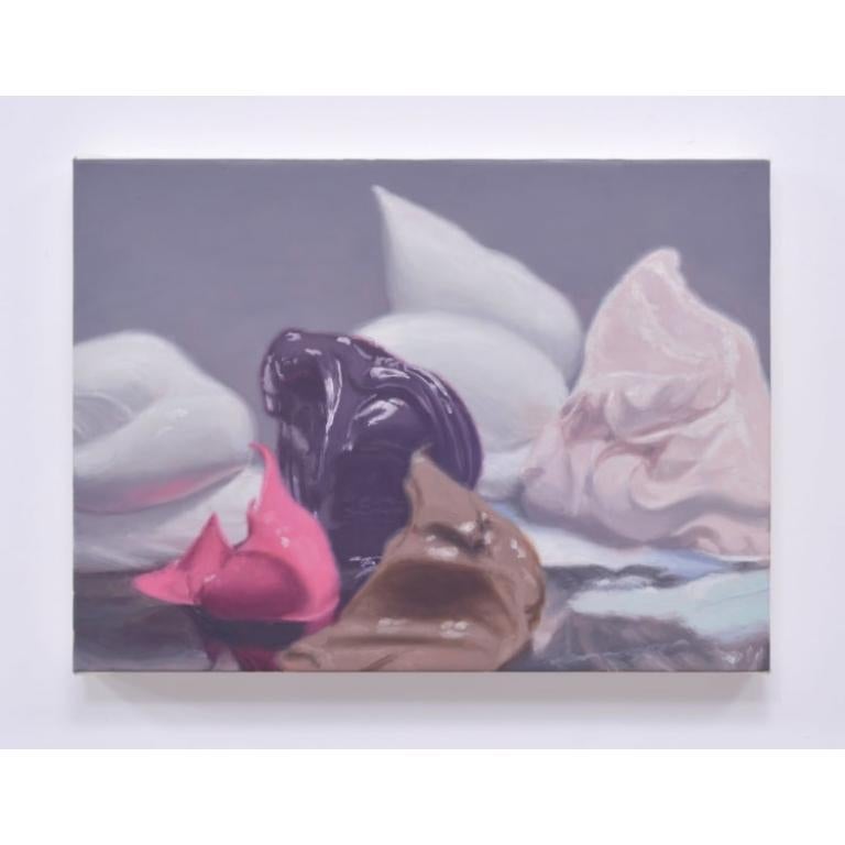 Abstract Painting di Ben Weiner - Hugo Pittura Olio su tela, 2022