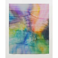 Ink on Chromatography Paper Soaked in Advil Solution, June, 2023