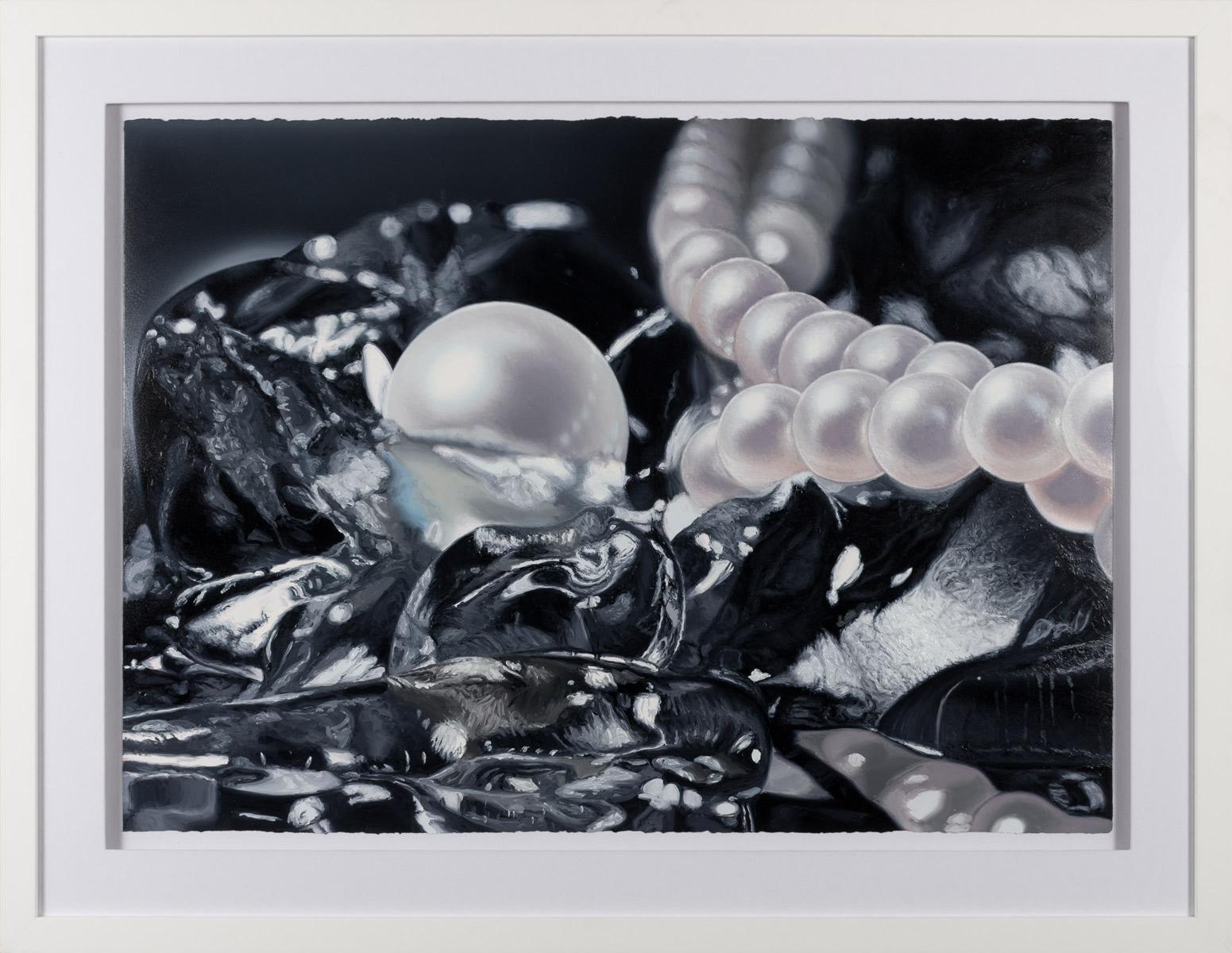 Reflection Perlen II – Painting von Ben Weiner