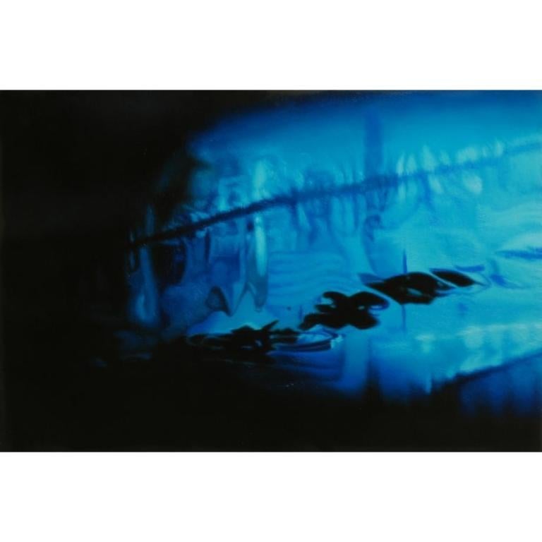 Silikat-Gemälde, Öl auf Papier von Ben Weiner, 2016

Zusätzliche Informationen:
Medium: Öl auf Papier
Abmessungen: 20 x 30 Zoll

Indem er Farbe und luxuriöse Ephemera aus nächster Nähe fotografiert und das so entstandene Bild als Sujet verwendet,