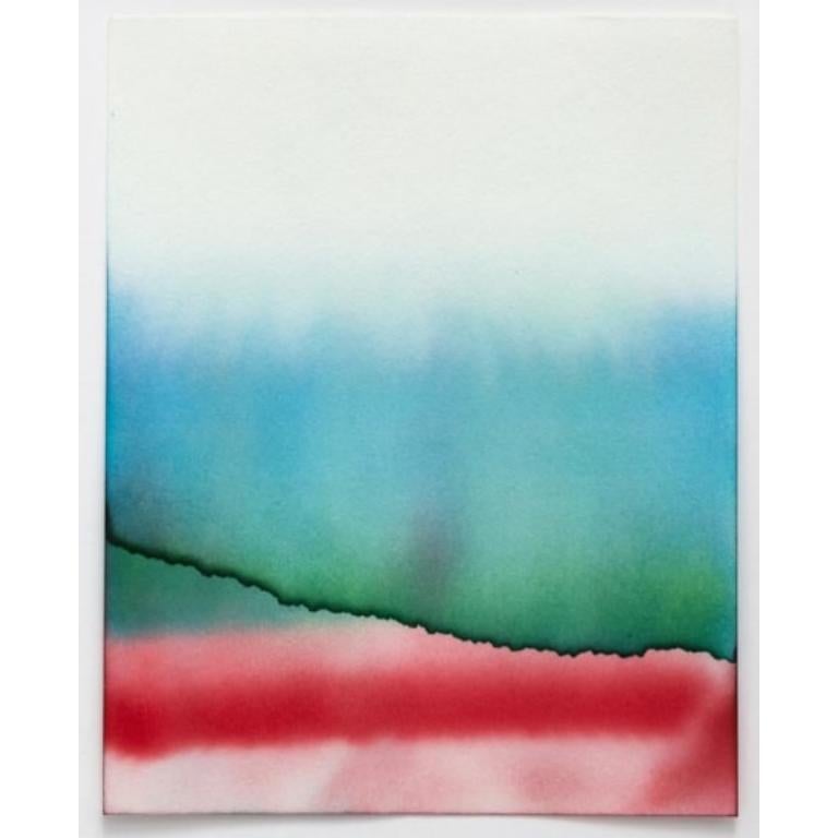 Abstract Painting di Ben Weiner - Inchiostro pittorico Synergasm su carta cromatografica, 2013
