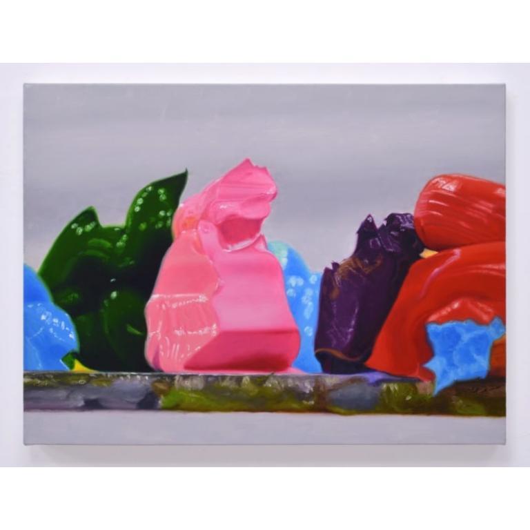Ben Weiner Abstract Painting - Tinto Sin Color Painting Oil on Canvas, 2022
