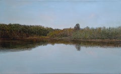 OXBOW LAGOON, SAUGATUCK, MICHIGAN - Landscape/ Realism / Waterscape / Peaceful