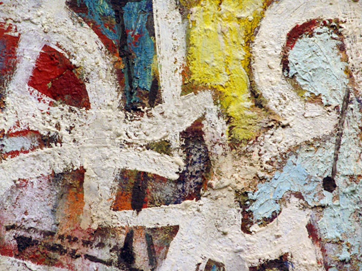 Ben Wilson
Bisanzio, 1975
Pittura a olio su masonite
Firmato a mano sul retro, intitolato 