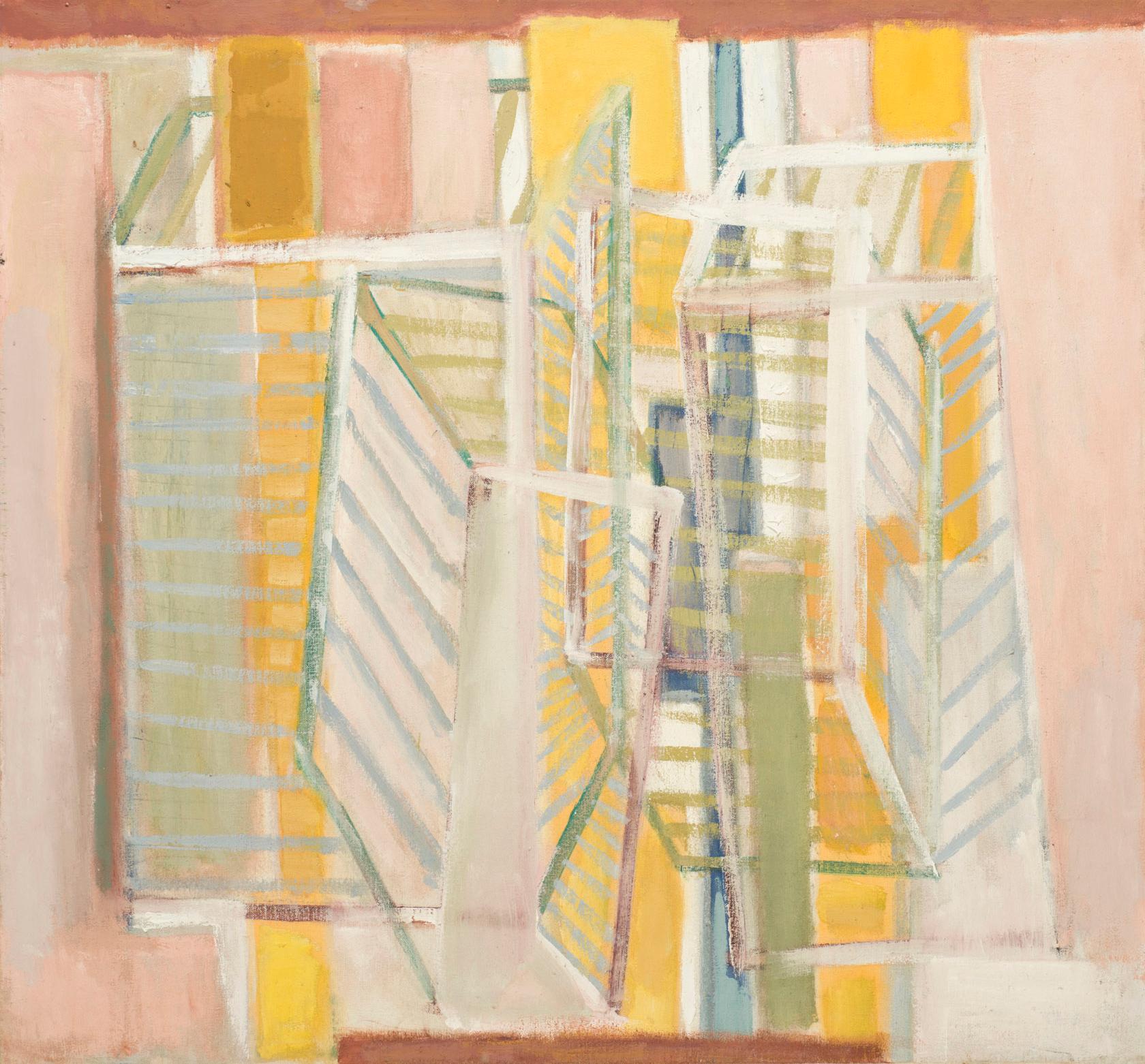 Ben Wilson Abstract Painting - Lumina, ca. 1985