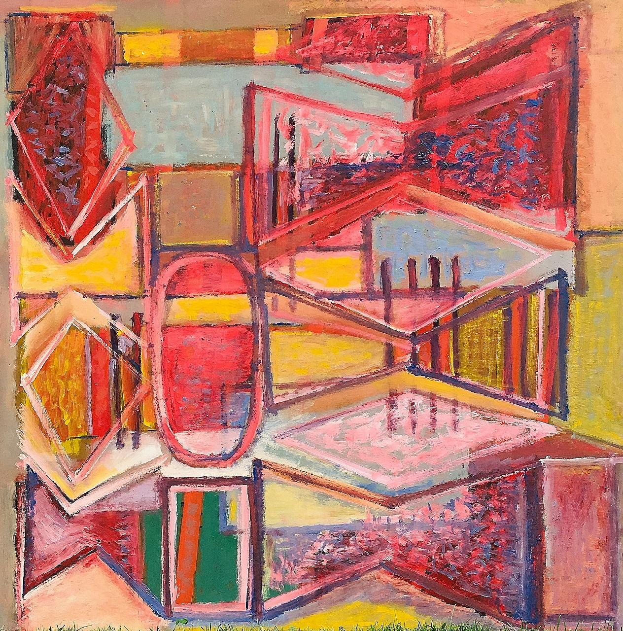 Ben Wilson Abstract Painting - Untitled