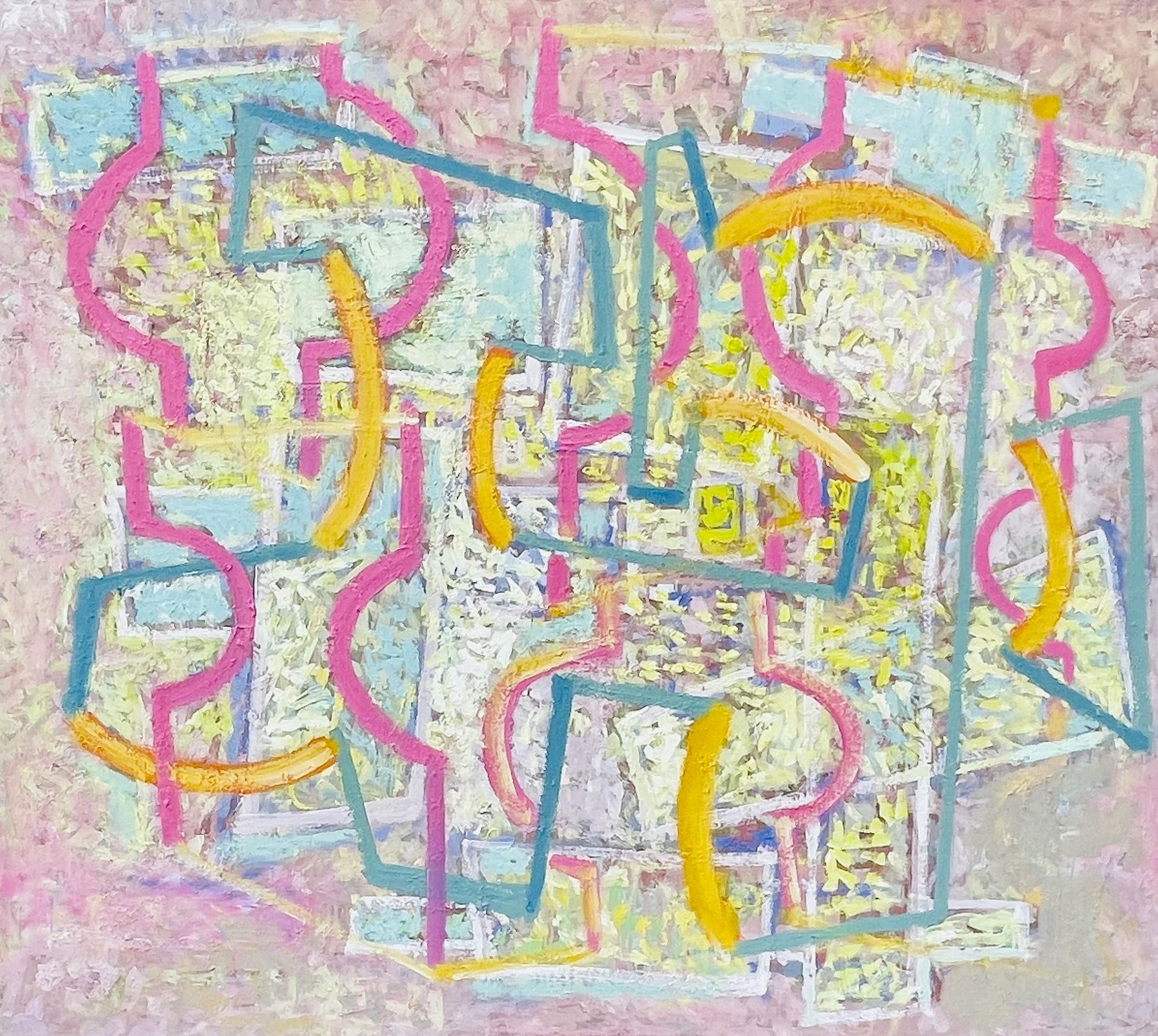 Ben Wilson Abstract Painting - Untitled