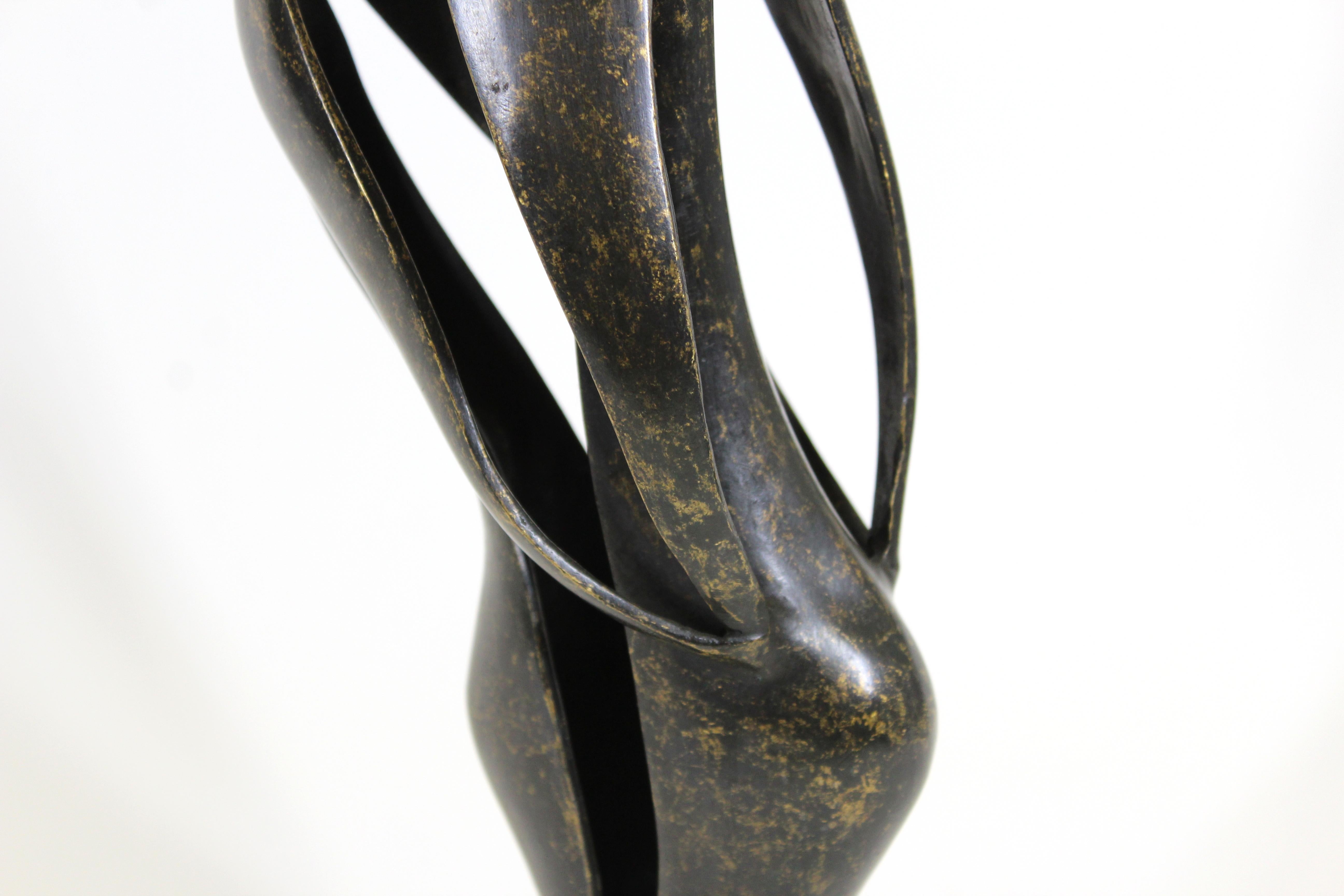 Ben Wouters Belgian Modernist Erotic Bronze Sculpture In Good Condition For Sale In New York, NY