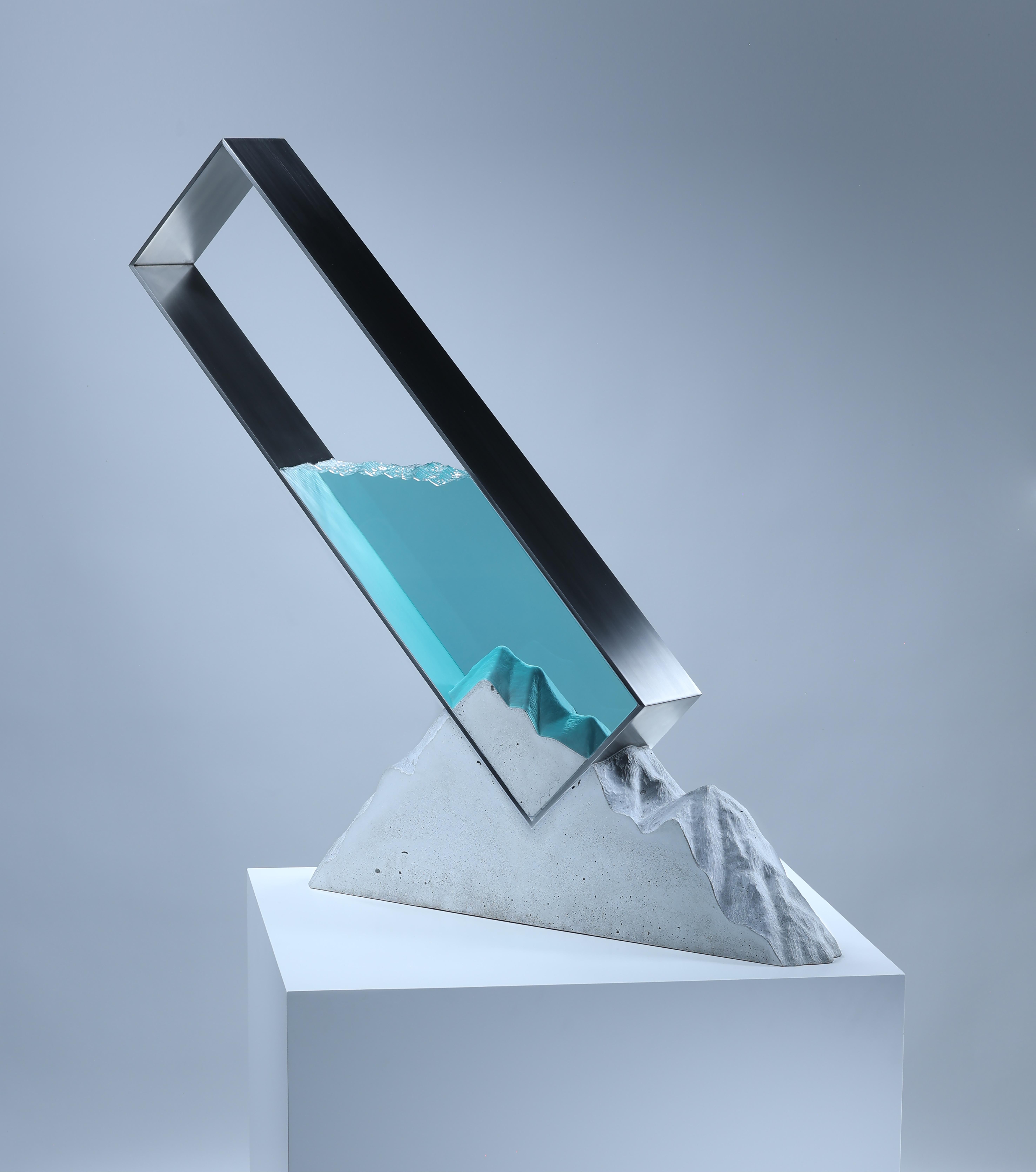 En las corrientes - Sculpture Realista de Ben Young