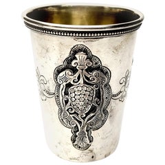 Ben-Zion Israel Sterling Silver Kiddush Cup