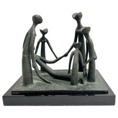 Moderne Bronzeskulptur von Ben Zvi