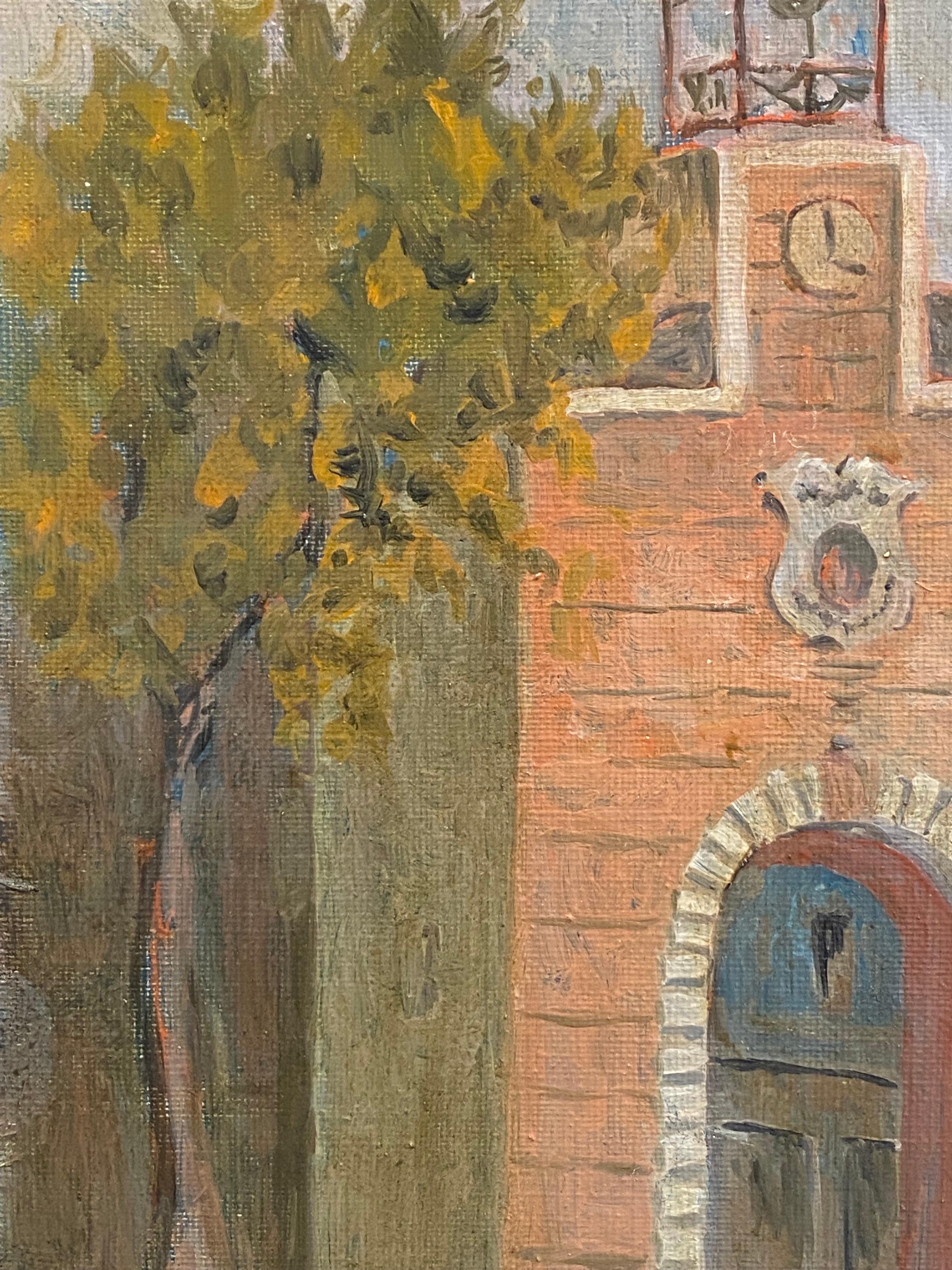 Artista/ Escuela: Benard Labbe

Título: La Vieja Iglesia

Técnica: Óleo sobre tabla, sin enmarcar

Tamaño:

tablero: 8,75 x 7,25 pulgadas

Procedencia: colección privada, Francia

Estado de conservación: El cuadro se encuentra en general en muy buen
