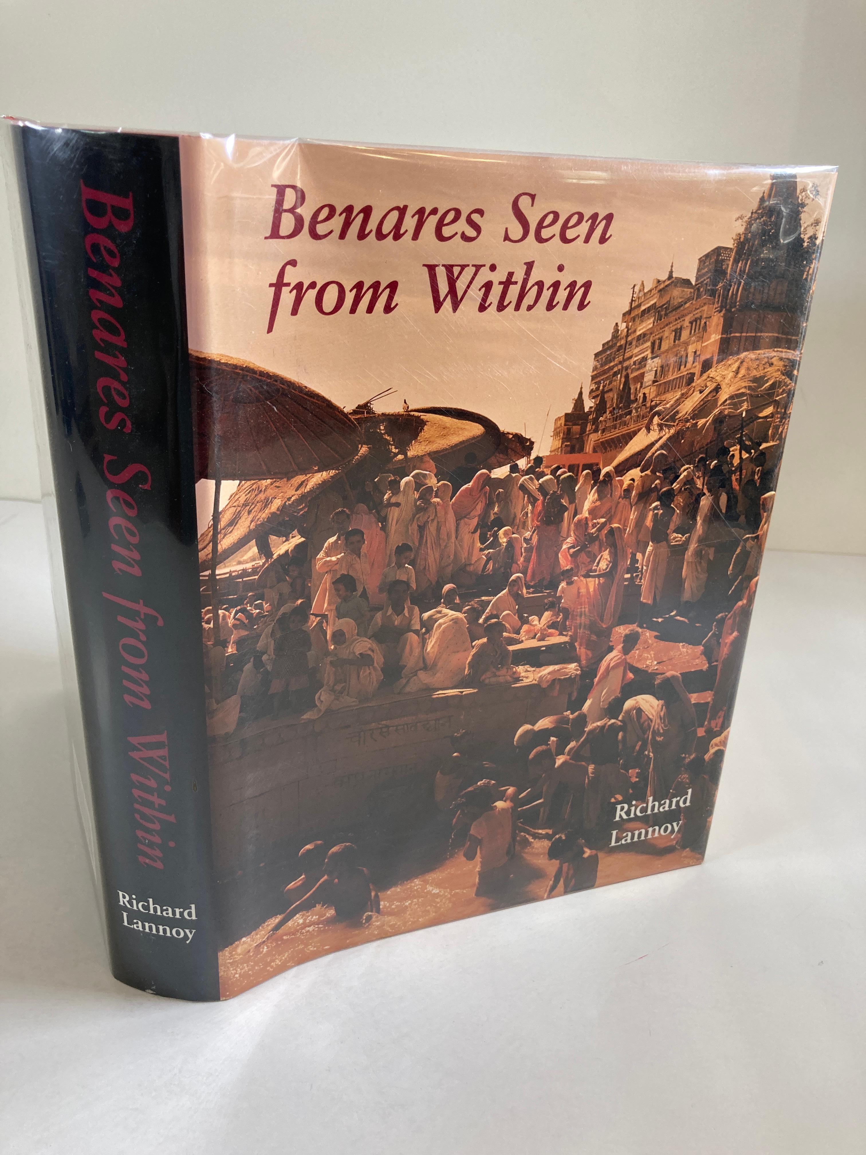 Benares Seen from within by Richard Lannoy Hardcover Book In Good Condition For Sale In North Hollywood, CA