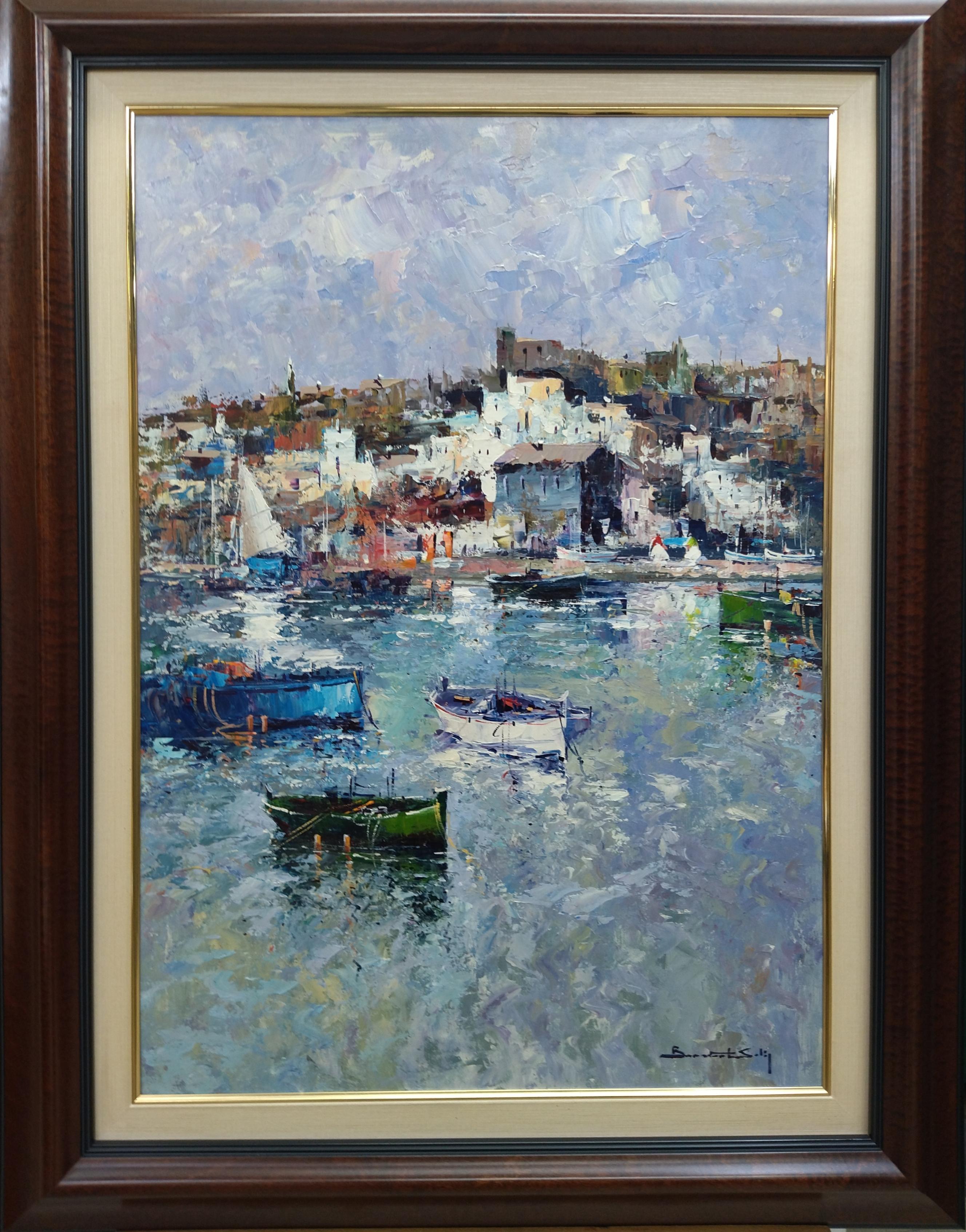 Benavente Solís  Landscape - original expressionist