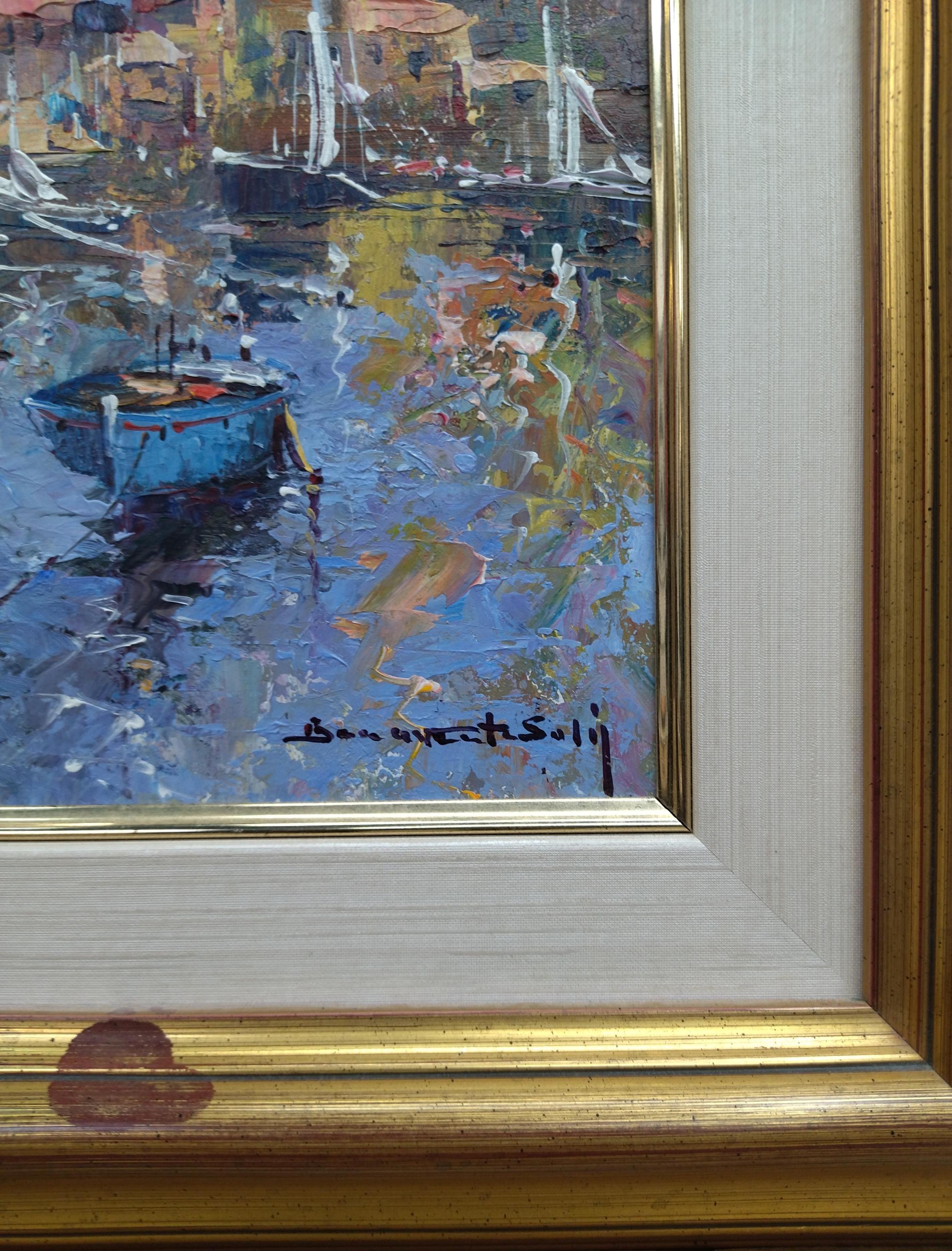 Benavente Solis pintura acrílica expresionista original en venta 4