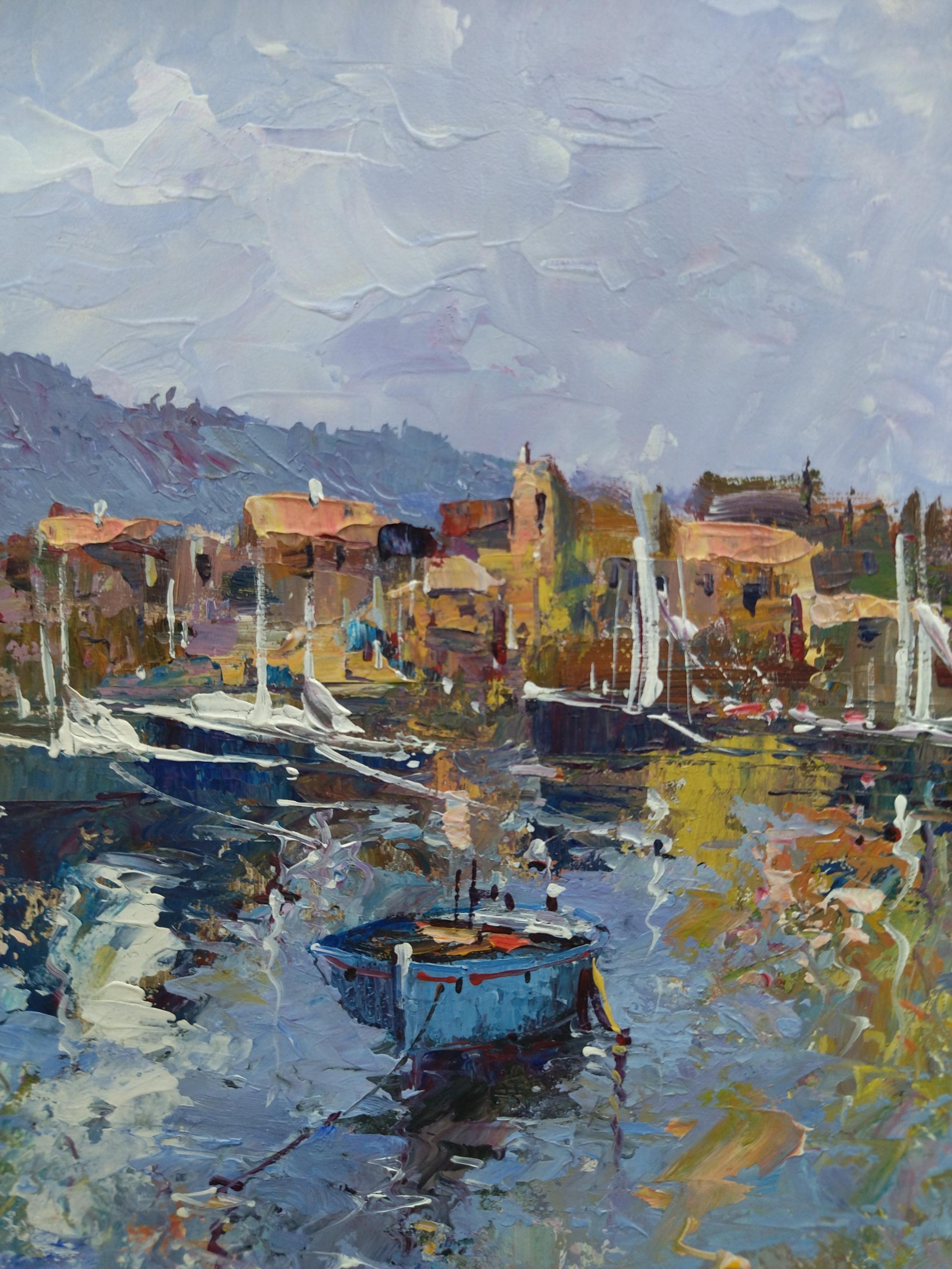 Benavente Solis pintura acrílica expresionista original en venta 5