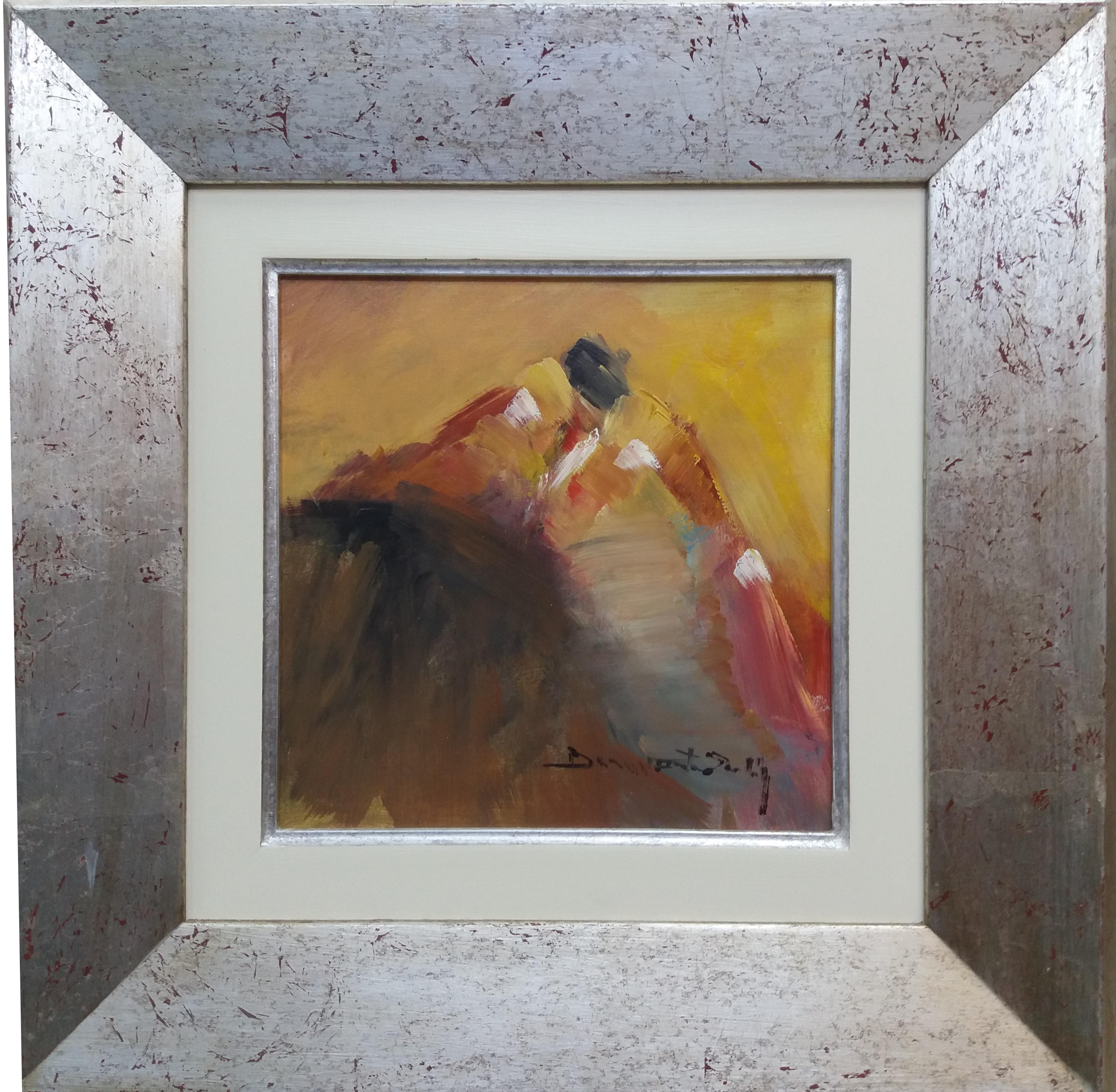 Benavente Solís. little. Tauromaquia Bullfight and bull  original expressionist  3
