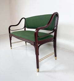 Bench "412" by Otto Wagner for J&J Kohn, Austria, 1900s