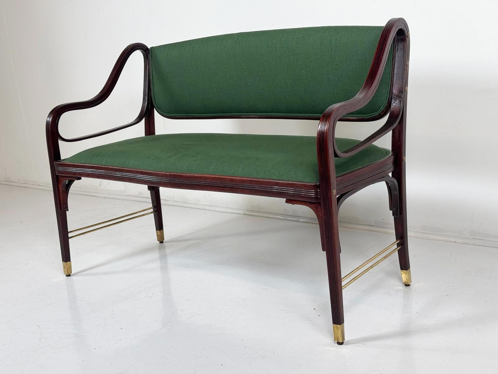 Autrichien Banc « 412 » d'Otto Wagner pour J&J Kohn, Autriche, années 1900 en vente