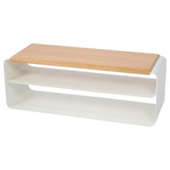 Banc Vodo, en chêne et métal, par Accardi Buccheri pour Medulum