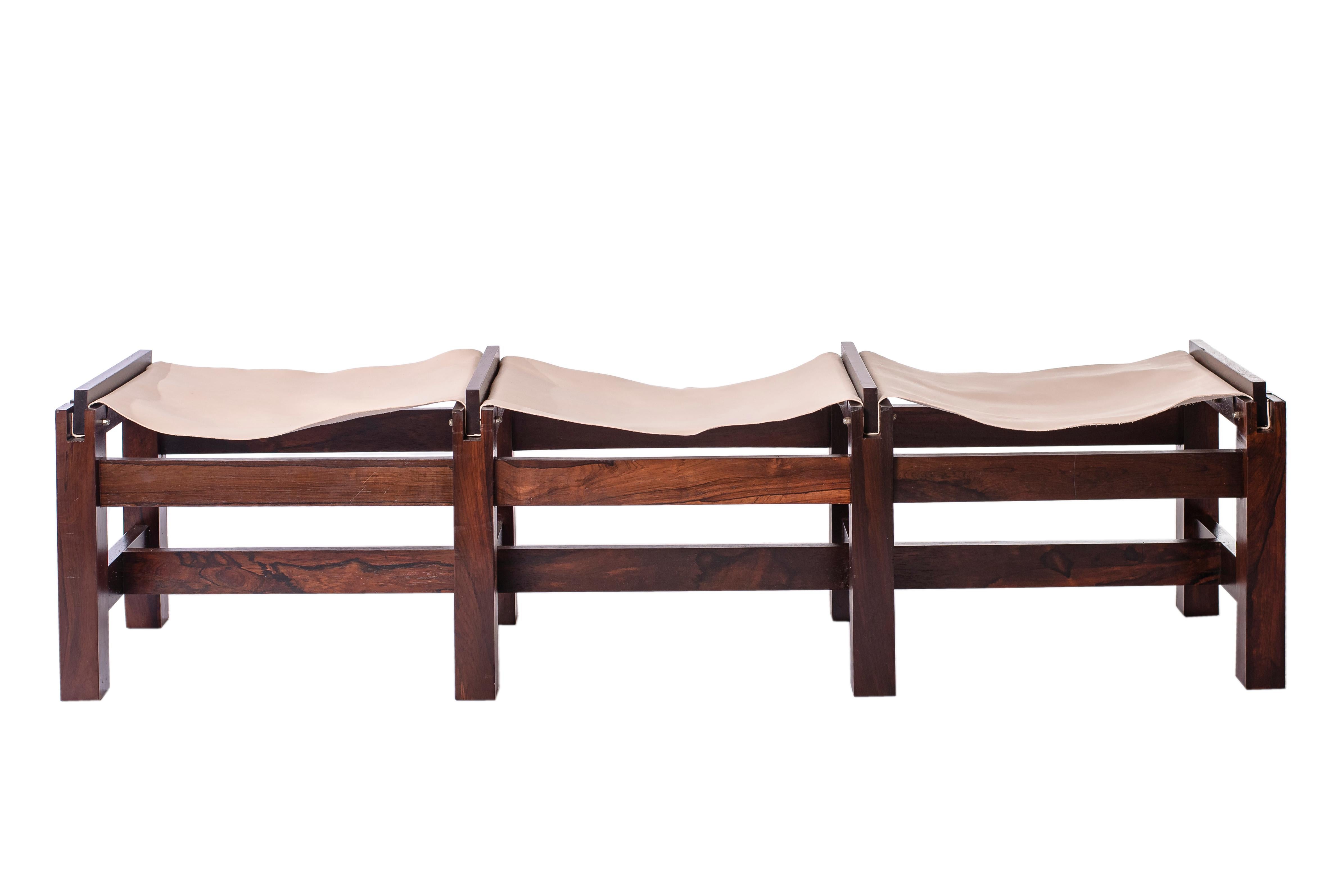 Mid-Century Modern Banc par Anonymous, Brésilien moderne du milieu du siècle, années 1960 en vente