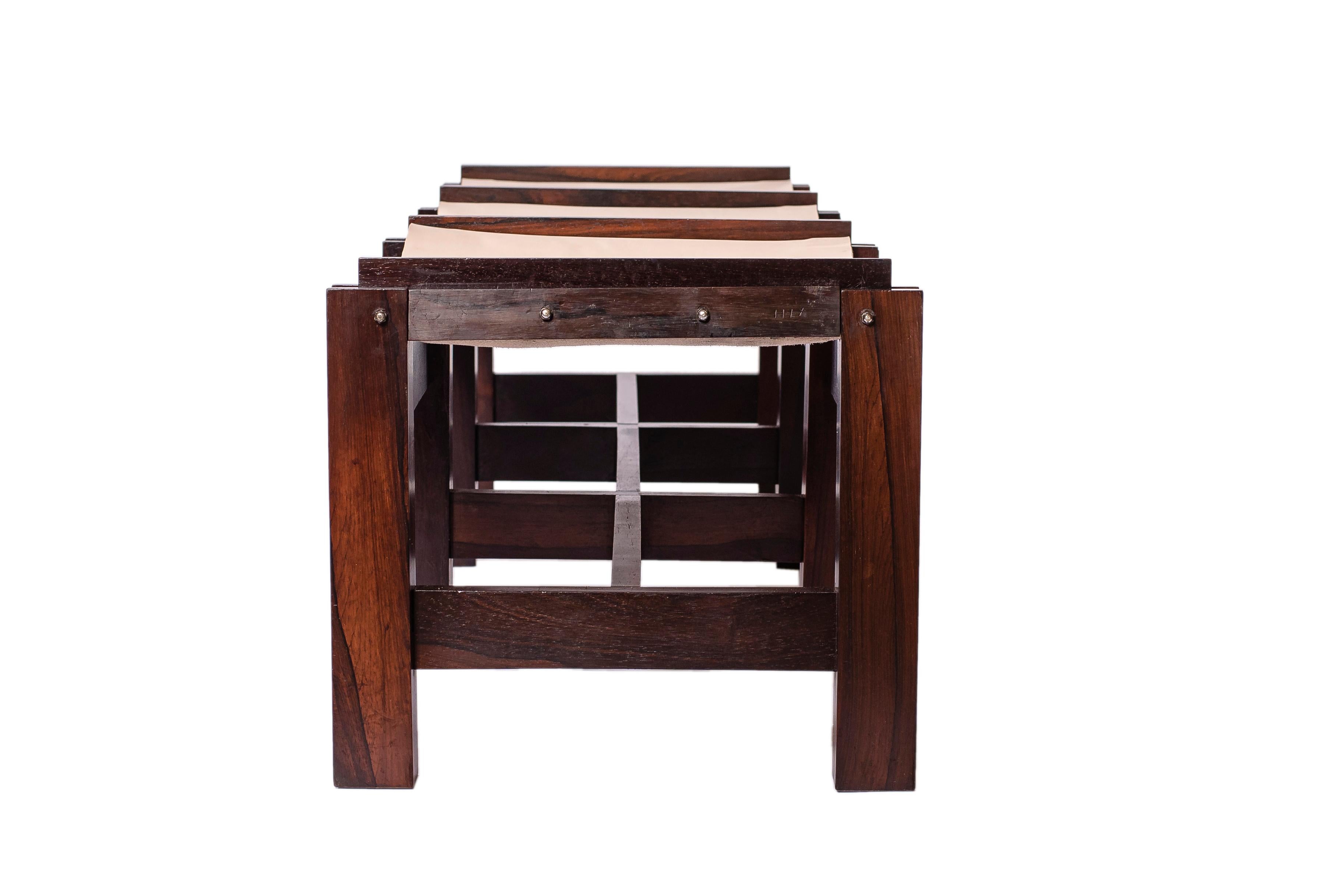 Banc par Anonymous, Brésilien moderne du milieu du siècle, années 1960 Bon état - En vente à West Hollywood, CA