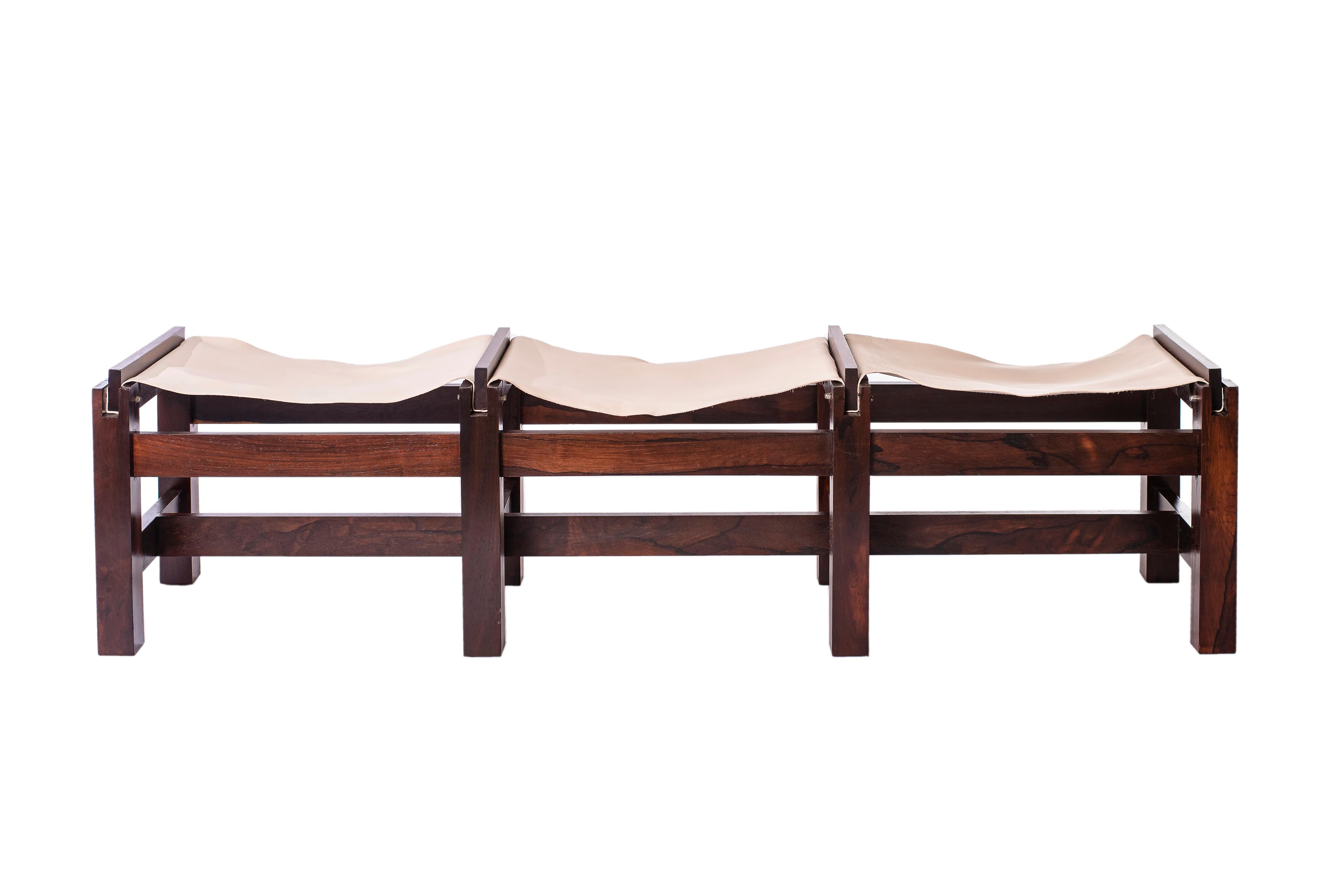 20ième siècle Banc par Anonymous, Brésilien moderne du milieu du siècle, années 1960 en vente