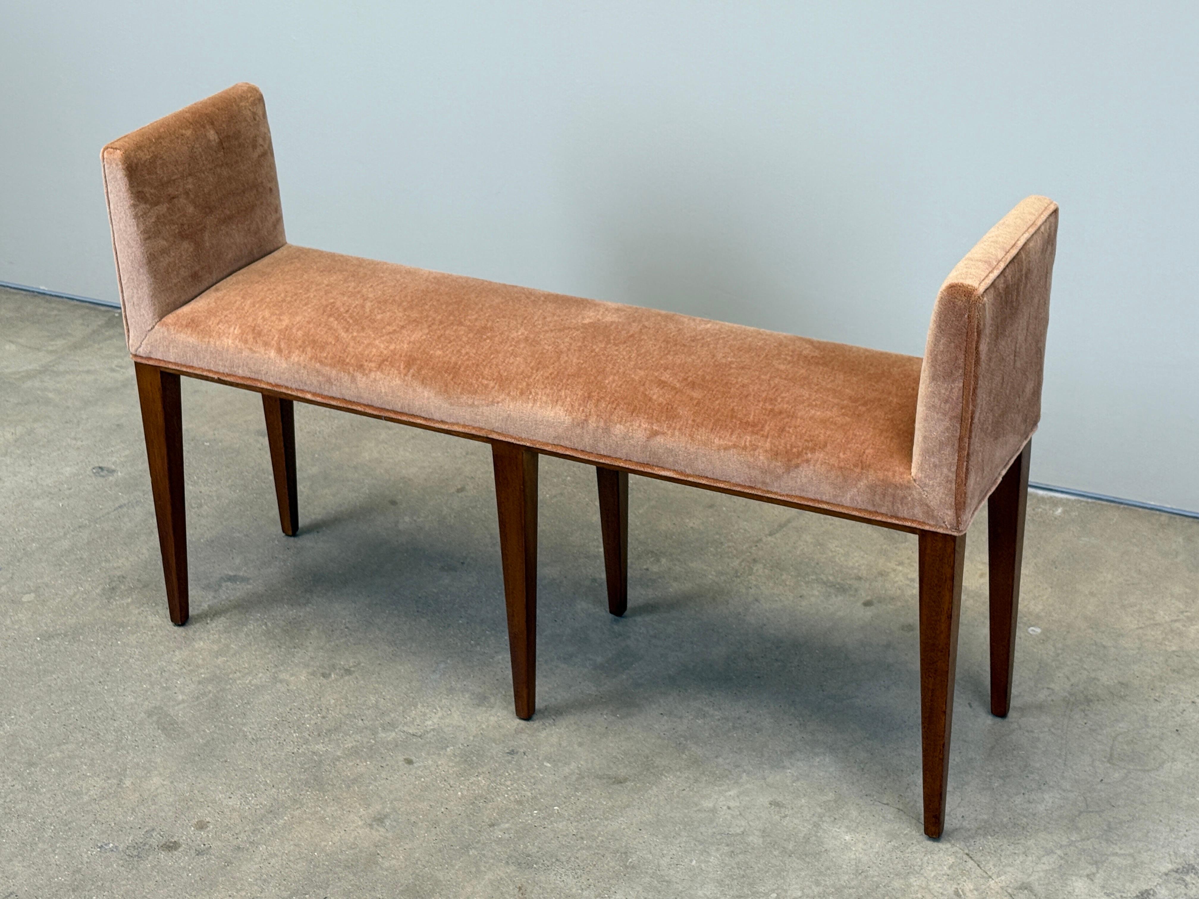 Bench von Edward Wormley für Dunbar (Mahagoni) im Angebot