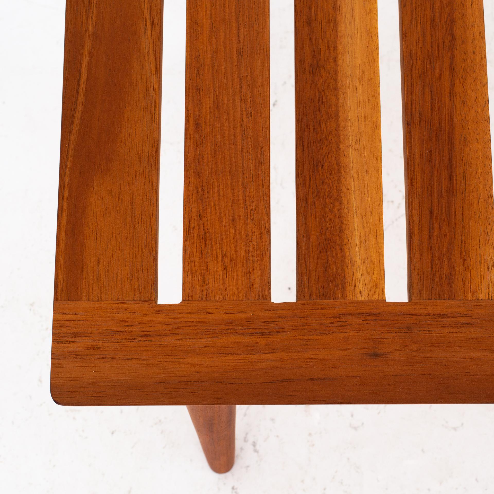 111A - Bench in solid mahogany, designed in 1959. Maker P. Jeppesen.