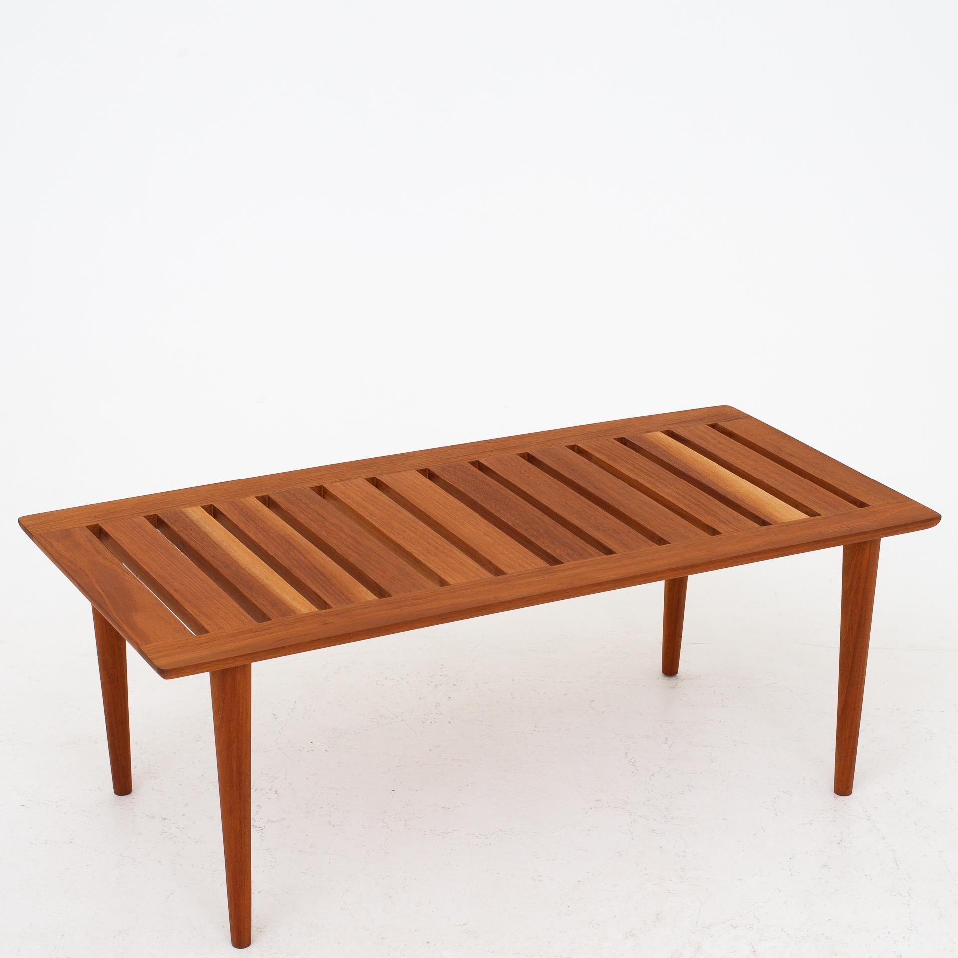 Oiled Bench in mahogany by Grete Jalk