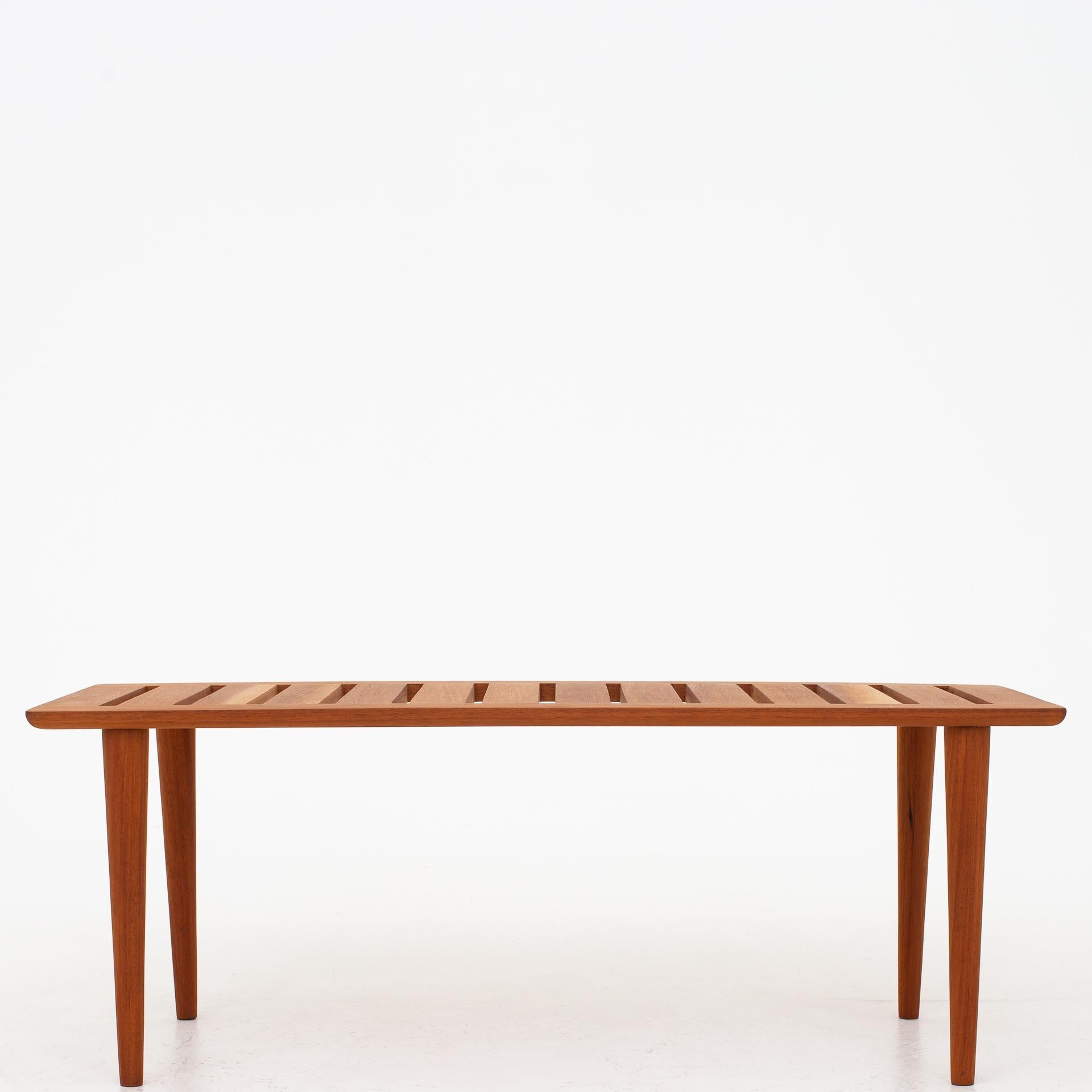 20th Century Bench in mahogany by Grete Jalk