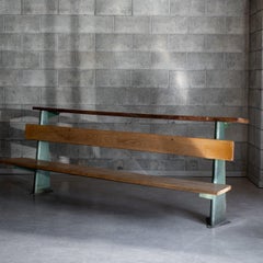 Bench by Jean Prouve, France, 1950s